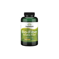 Thumbnail for A bottle of Swanson Bio-Fiber - Fibersol-2 750 mg soluble fiber dietary supplement designed to support digestive health and cholesterol levels, containing 180 capsules.