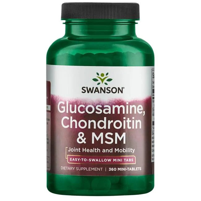 Glucosamine, Chondroitin & MSM - 360 Mini-Tablets