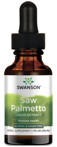 Vorschaubild für Swanson Sägepalme Flüssigextrakt - 29,6 ml Flüssigkeit für die Gesundheit der Prostata.