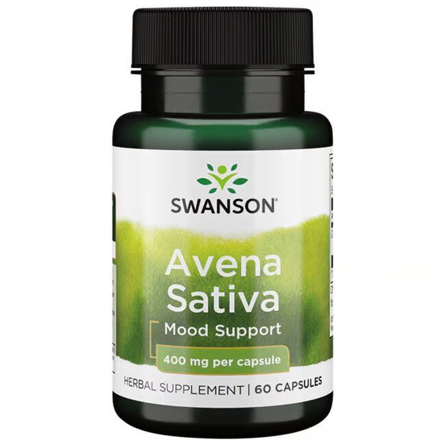 Avena Sativa 400 mg 60 Capsules