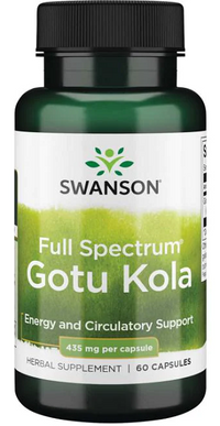 Vorschaubild für Swanson Gotu kola - 435 mg 60 Kapseln.
