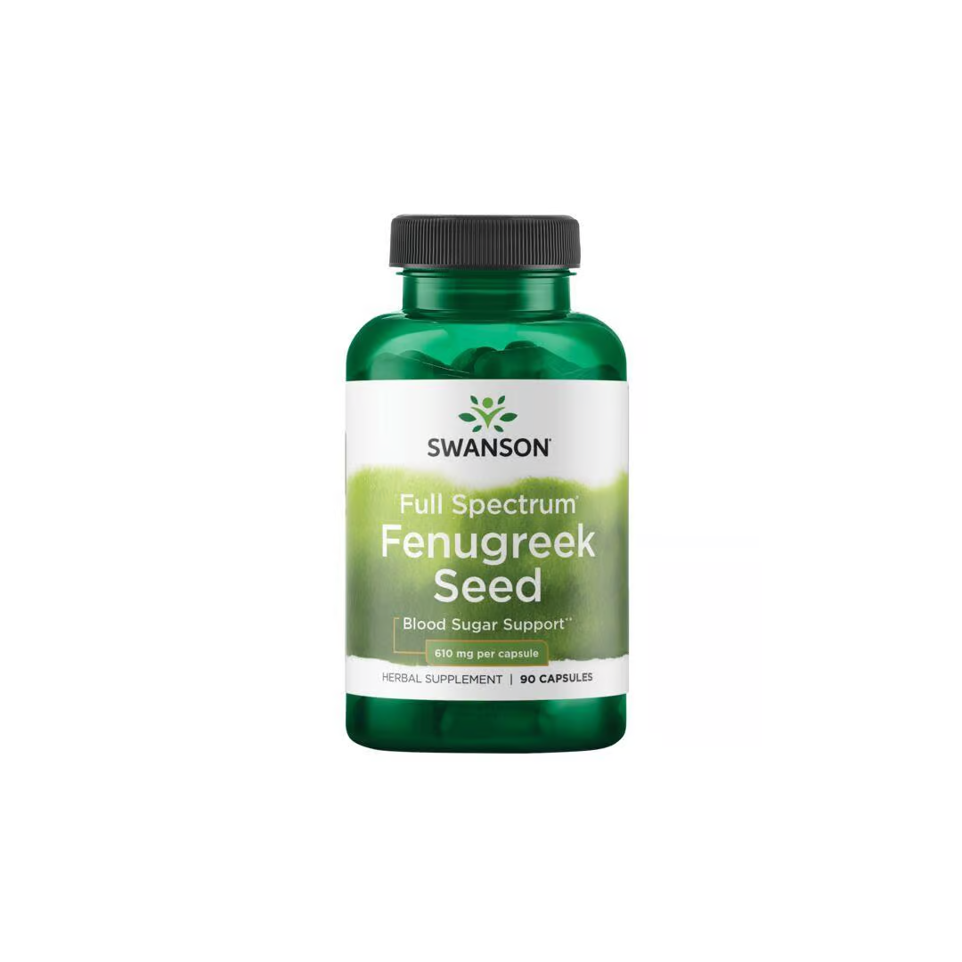 Fenugreek Seed 610 mg 90 Capsules