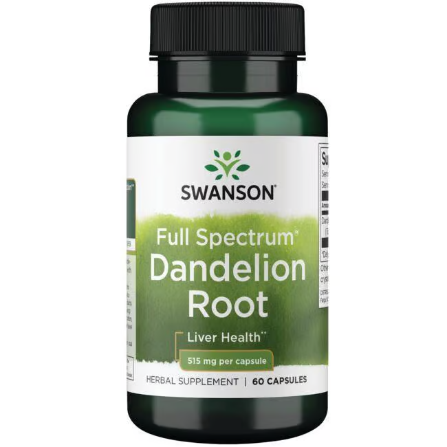 Dandelion Root 515 mg 60 Capsules