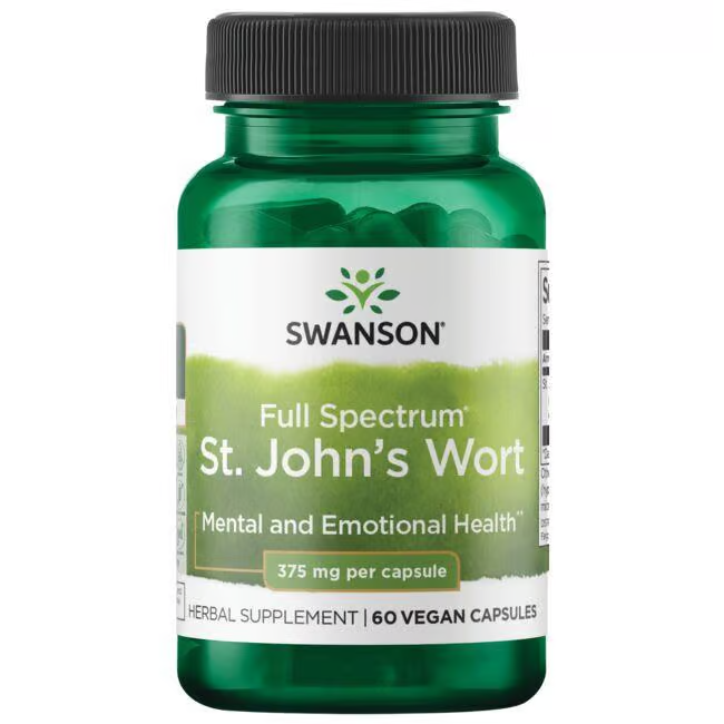 St. John's Wort 375 mg 60 Capsules