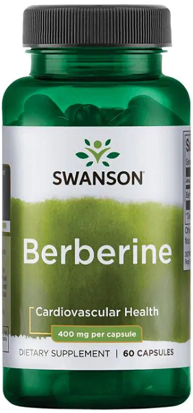 Swanson Berberin - 400 mg Nahrungsergänzungsmittel.