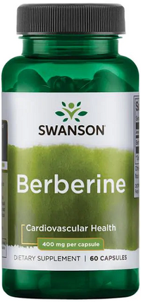 Vorschaubild für Swanson Berberin - 400 mg Nahrungsergänzungsmittel.