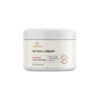 Thumbnail for A 2-ounce (59 mL) jar of Retinol Cream 2 fl oz (59 ml) by Swanson. The label indicates it is nourishing, protects, moisturizes, and contains premium quality retinol (vitamin A). Paraben-free and effective for anti-ageing.