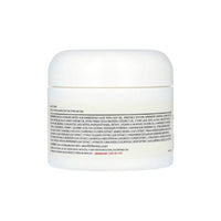 Thumbnail for Back view of a white cylindrical container showcasing Swanson MSM Cream 59 ml, with a label listing ingredients and usage instructions in black text, ideal for skin care and cellulite reduction.