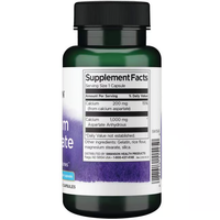 Thumbnail for The Swanson Calcium Aspartate 200 mg dietary supplement comes in a bottle of 60 capsules, featuring a label with supplement facts to support bone health.