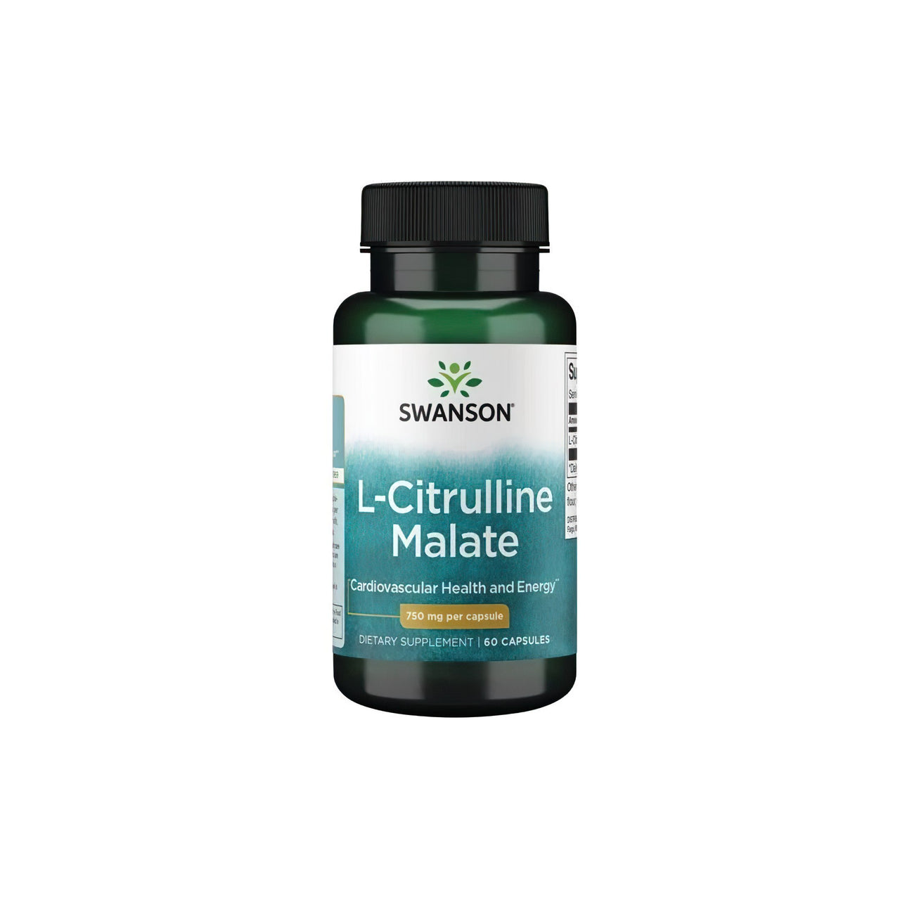 L-Citrullin Malat 750 mg 60 Kapseln - Vorderseite