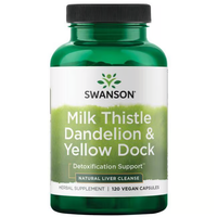 Thumbnail for Milk Thistle, Dandelion & Yellow Dock 120 Capsules