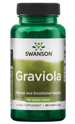Swanson Graviola - 530 mg 60 Kapseln.