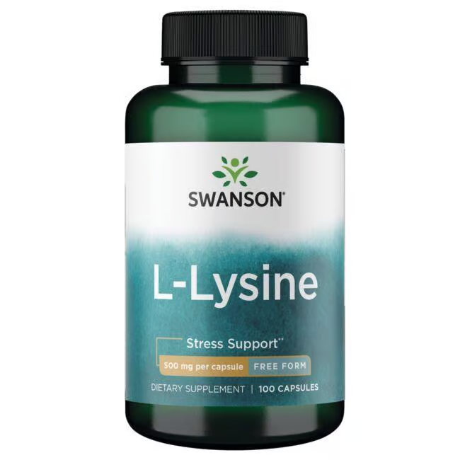 L-Lysine 500 mg 100 Capsules