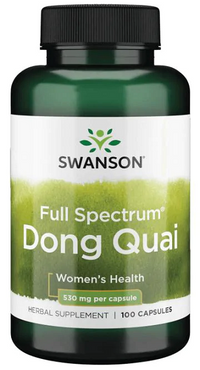 Vorschaubild für Swanson dong quai - 530 mg 100 kapseln kapseln für die gesundheit der frauen.