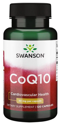 Vorschaubild für Swanson Coenzym Q10 - 30 mg 120 Kapseln für die kardiovaskuläre Gesundheit.