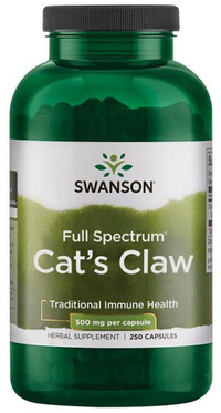 Daumennagel für Swanson Katzenkralle - 500 mg 250 Kapseln.