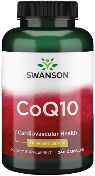 Swanson Coenzym Q1O - 30 mg 240 Kapseln.