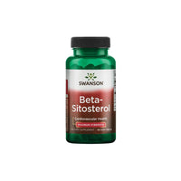 Thumbnail for Bottle of Swanson Beta-Sitosterol - Maximum Strength 160 mg 60 Softgels dietary supplement for cardiovascular health and prostate function.