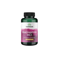Thumbnail for A bottle of Swanson Glucosamine HCI 1500 mg 100 Tablets dietary supplement with 100 tablets, each providing 1500 mg for joint support and cartilage regeneration.