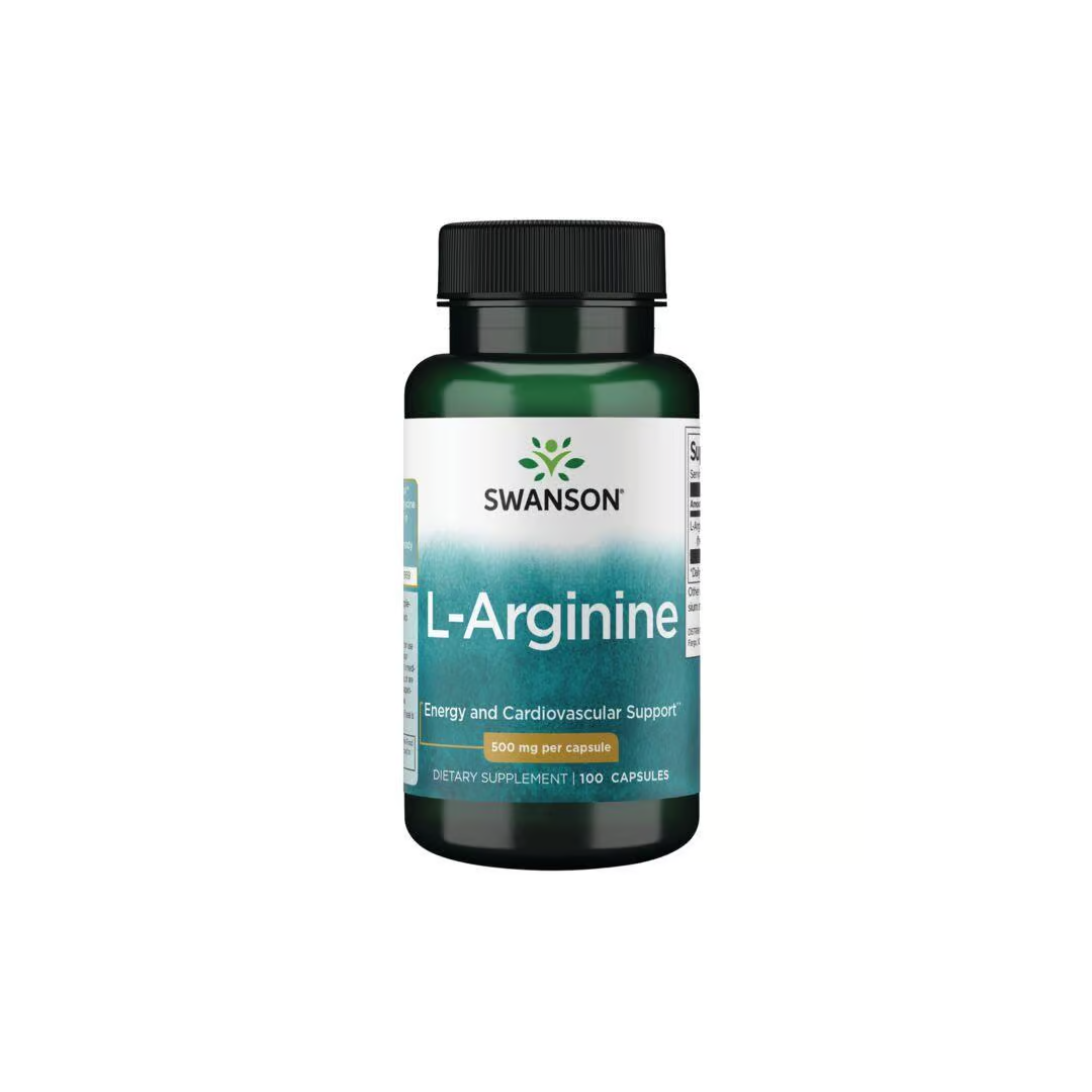 L-Arginine 500 mg 100 Capsules