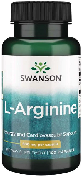 L-Arginin - 500 mg 100 Kapseln - Front 2