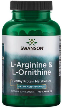 Vorschaubild für L-Arginin - 500 mg & L-Ornithin - 250 mg 100 Kapseln - Front 2