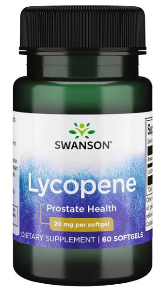 Swanson Lycopin 20 mg 60 sgels Kapseln.