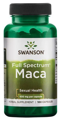 Vorschaubild für Swanson Maca - 500 mg 100 Kapseln.
