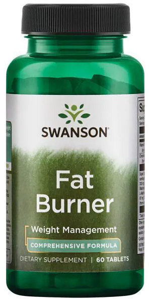 Swanson Fat Burner - 60 Tabs Gewichtsmanagement Ergänzung.