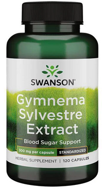 Vorschaubild für Swanson Gymnema Sylvestre Extrakt - 300 mg 120 Kapseln.