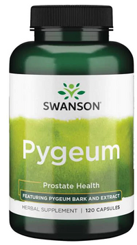 Daumennagel für Swanson Pygeum Rinde und Extrakt Kapseln fördern die Gesundheit der Harnwege und helfen, die Gesundheit der Prostata zu erhalten.