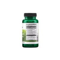 Thumbnail for Green plastic bottle of Swanson Triple Mushroom Complex 60 Capsules dietary supplements showing the supplement facts label for immune system support.
