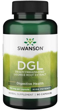 Vorschaubild für Swanson DGL Deglycyrrhizinated Licorice - 750 mg 90 Kapseln.