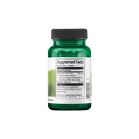 Thumbnail for A green bottle of Swanson Saw Palmetto Maximum Strength 320 mg 60 Softgels displaying the supplement facts label for Prostate Support.