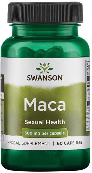 Swanson Maca - 500 mg 60 Kapseln.
