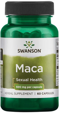 Vorschaubild für Swanson Maca - 500 mg 60 Kapseln.