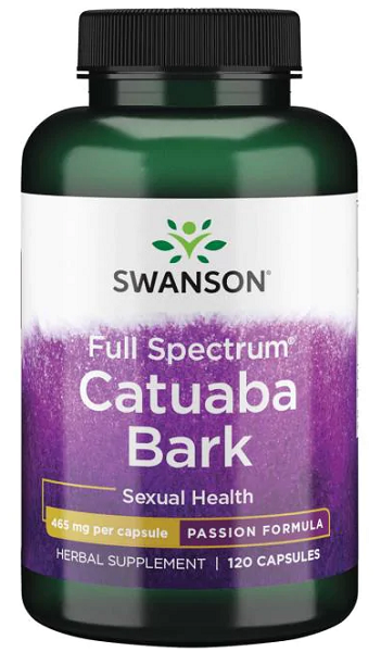 Swanson Catuaba Rinde - 465 mg 120 Kapseln.