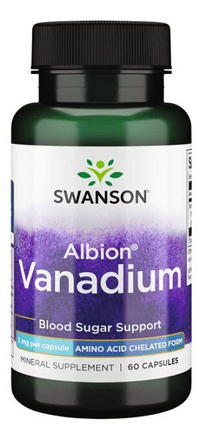 Vorschaubild für Swanson Albion Vanadium Chelated - 5 mg 60 Kapseln.
