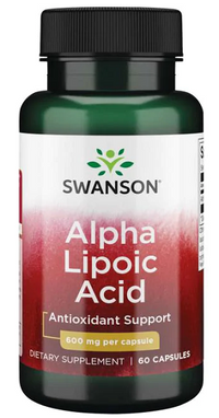 Vorschaubild für Alpha-Liponsäure - 600 mg 60 Kapseln - Front 2