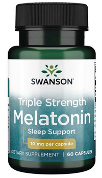 Vorschaubild für Swanson melatonin - 10 mg 60 Kapseln.