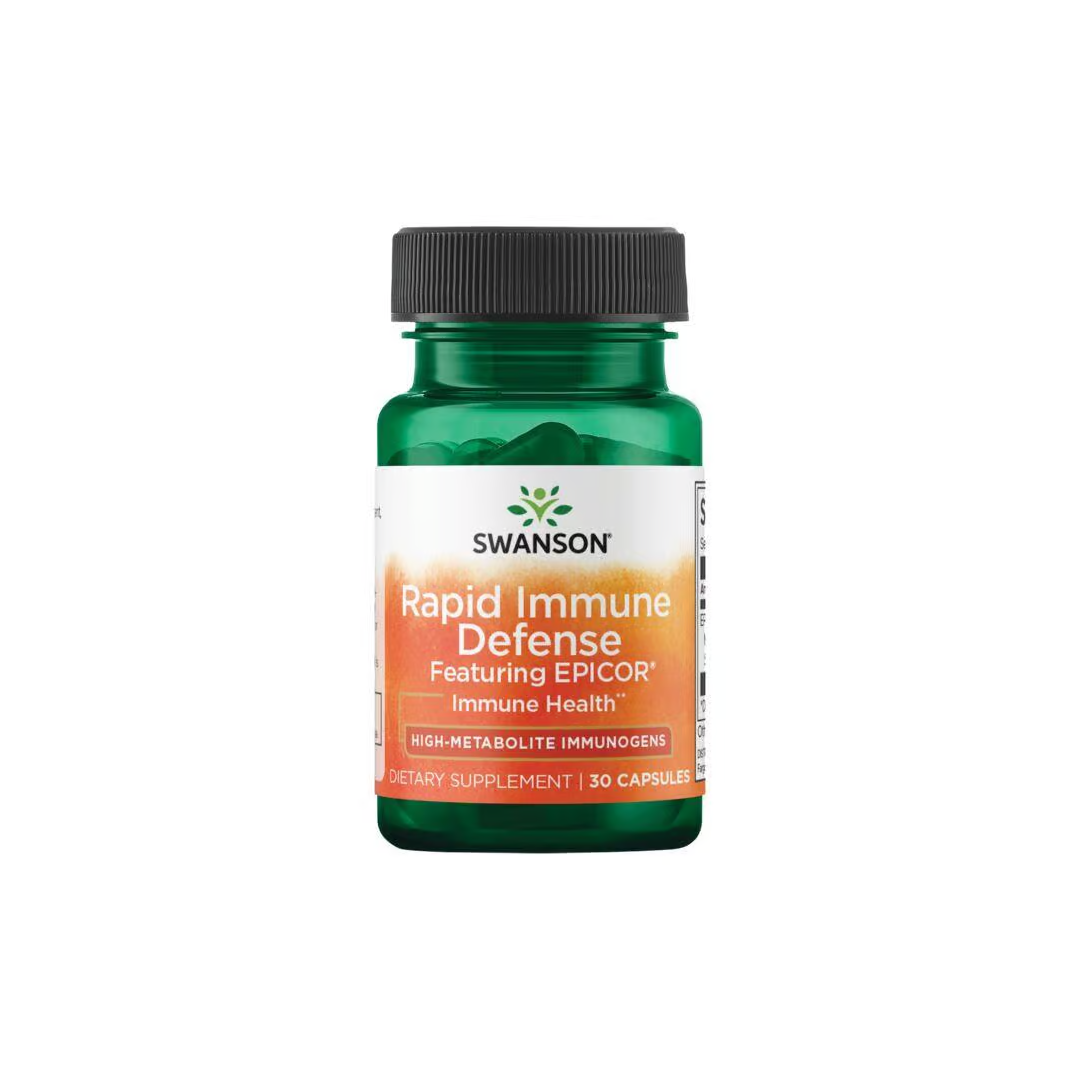 Rapid Immune Defense Featuring EpiCor 500 mg 30 Capsules