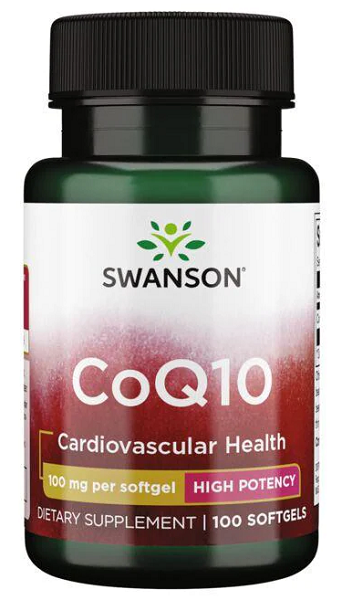 Swanson Coenzym Q10 100 mg 100 Softgel-Kapseln.