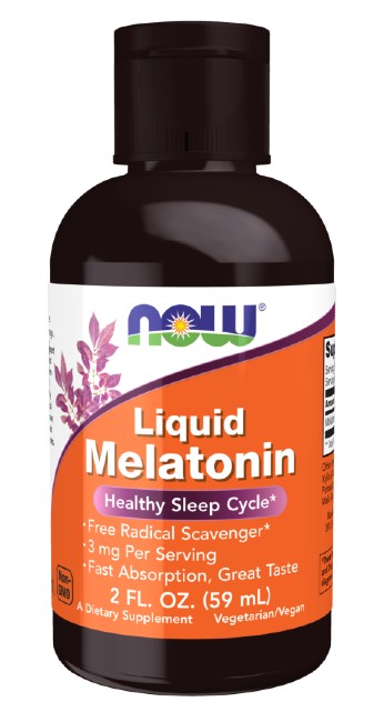 Liquid Melatonin 3 mg 59 m - front 2