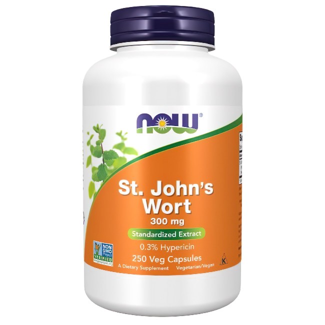 St. John's Wort 300 mg 250 Veg Capsules - front 2
