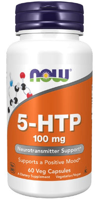 Thumbnail for 5-HTP 100 mg 120 Vegetable Capsules - front 2