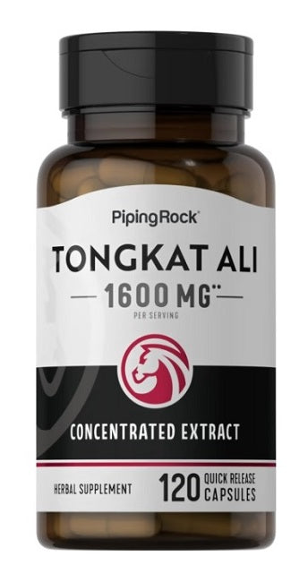 Steigere deine Libido und fördere die hormonelle Gesundheit mit einer Flasche PipingRock Tongkat Ali Long Jack 1600mg konzentriertem Extrakt. Erlebe gesteigerte Ausdauer und Durchhaltevermögen wie nie zuvor.