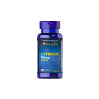 Vorschaubild für L-Tyrosin 500 mg Freie Form 100 Rapid Release Caps - Vorderseite