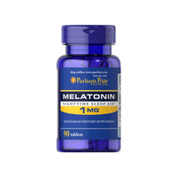 Vorschaubild zu Die Flasche Puritan's Pride Melatonin 1 mg 90 Tabletten.