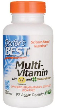 Daumennagel für Doctor's Best Multivitamin 90 Vegi-Kapseln sind sorgfältig formuliert, um wichtige Vitamine und Mineralien zu liefern, die ein gesundes Immunsystem unterstützen.