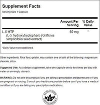 Daumennagel für Swanson 5-HTP Mood and Stress Support - 50 mg 60 Kapseln - Swanson